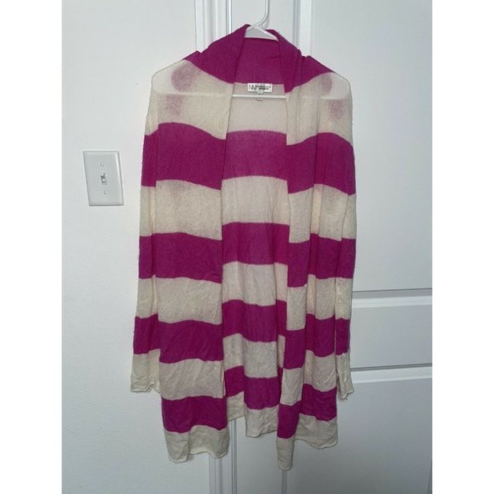 Neiman Marcus Cashmere Open Cardigan